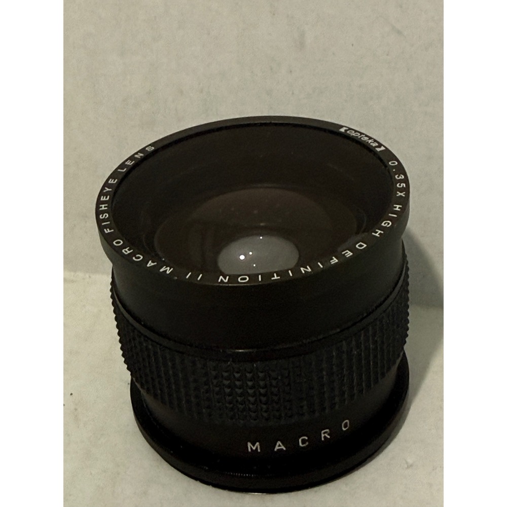 Opteka 0.35x High Definition II Macro Fisheye Lens 52mm Black